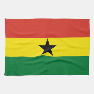 Ghana vlag theedoek