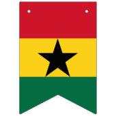 Ghana vlag vlaggetjes (Derde vlag)
