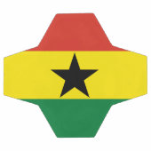 Ghana vlag voetbal (Enkel)