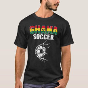 Ghana Voetbal in netto Ghanees Football Su T-shirt