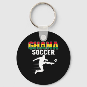 Ghana voetbalfans shirt - Trotse Ghanese voetballi Sleutelhanger