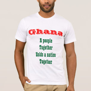 Ghana volk t-shirts