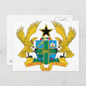 Ghana wapenstilstand briefkaart (Voorkant / Achterkant)