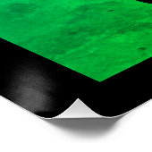 Ghana (West-Afrika) Vlag Perfect Poster (Hoek)