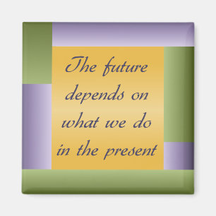 Ghandi inspirerend quote Magnet Magneet
