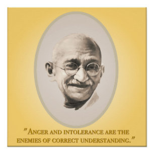 Ghandi Perfect Poster