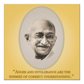 Ghandi Perfect Poster