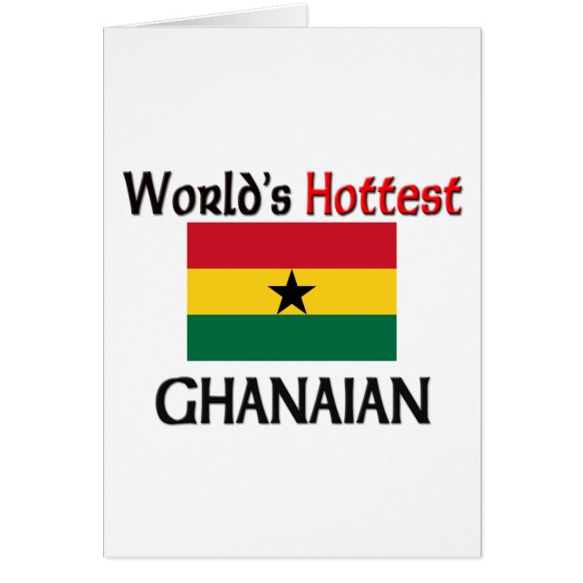 Ghanéen le plus chaud du monde (Devant)