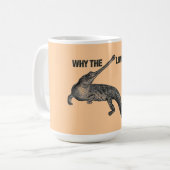 Gharial Humor Koffiemok (Voorkant links)