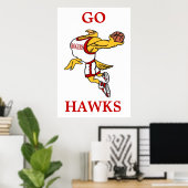 GHawk 23-inch X 34-inch Poster (Thuiskantoor)