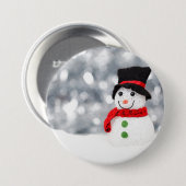 Ghear Snowman Button (Voorkant /achterkant)