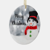 Ghear Snowman Ornament Round (Rechts)