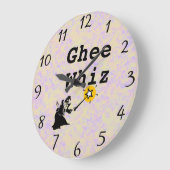 Ghee Whiz Wall Clock Grote Klok (Hoek)
