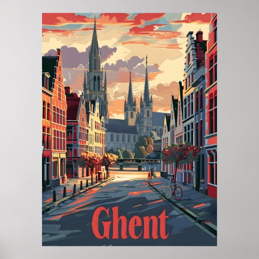 Ghent Poster (Voorkant)