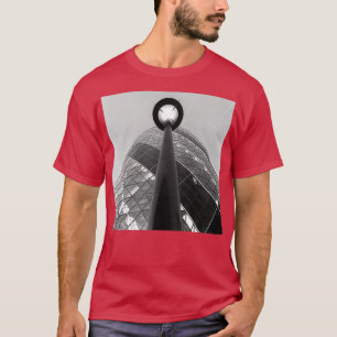 Gherkin noir et blanc avec lumière Classic TShirt