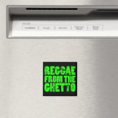 Ghetto Reggae Magnet Magneet (Insitu (Vaatwasser))