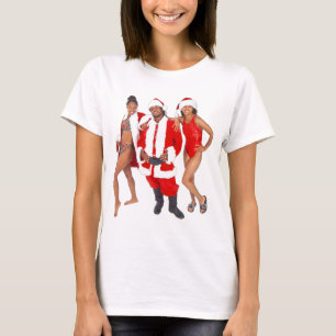 Ghetto Santa en zijn Elves uit het Hood T-shirt