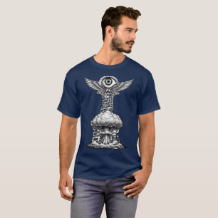 Ghettoblaster Hersenexplosie Illustratie  T-shirt