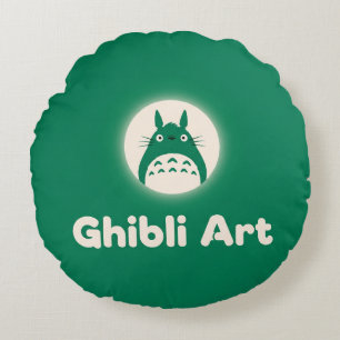 Ghibli Art: Verbazingwekkend wonder Rond Kussen