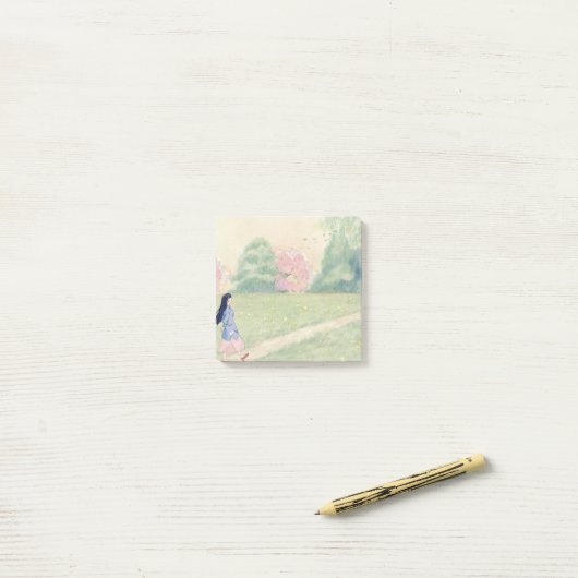 Ghibli Inspired Style 3 Sticky Notes (Op bureau)