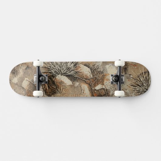  Ghillie Suit Camouflage Desert Skateboard (Horizontaal)