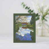 Ghirardelli Barn - Mini Collectible Prints Briefkaart (Staand voorkant)