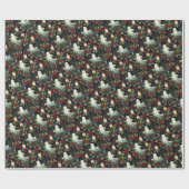 Ghoarly Goth Cadeau de Noël Papier Rouleau Goth (Plat)