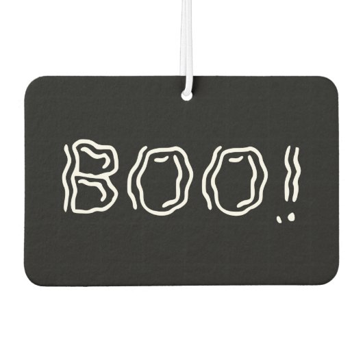 Ghoffelijk Boo! Luchtverfrisser (Voorkant)