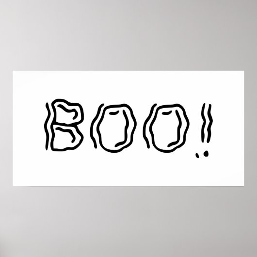 Ghoffelijk Boo! Poster (Voorkant)