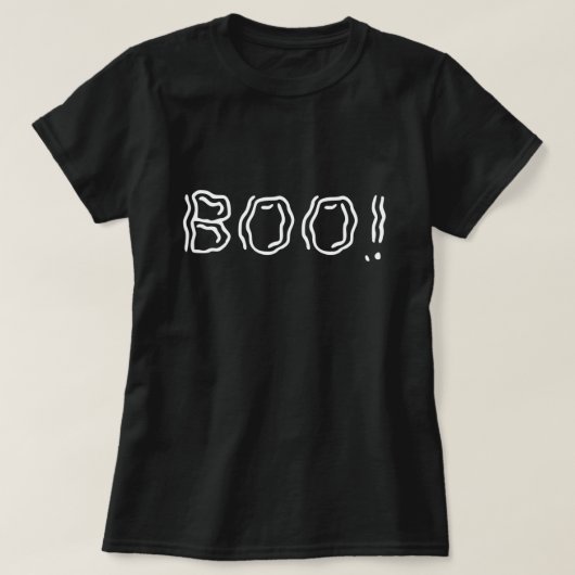 Ghoffelijk Boo! T-shirt (Design voorkant)
