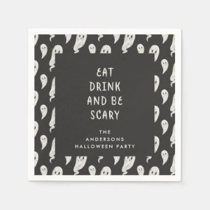Ghofst halloween party halloween napkins servet