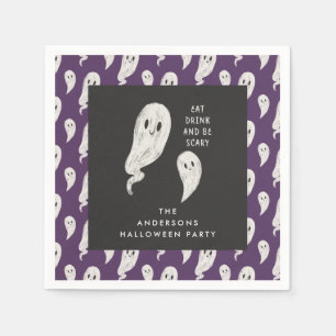 Ghofst halloween party halloween napkins servet