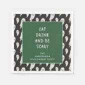 Ghofst halloween party halloween napkins servet (Voorkant)