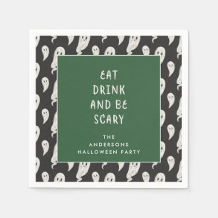 Ghofst halloween party halloween napkins servet