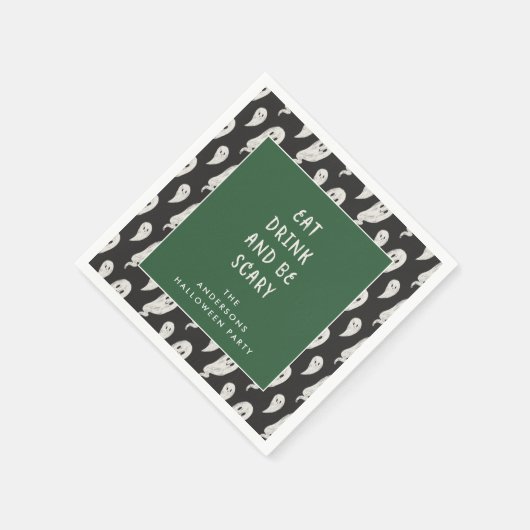 Ghofst halloween party halloween napkins servet (Hoek)