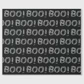 Ghomajorité Boo ! papier cadeau (Plat)
