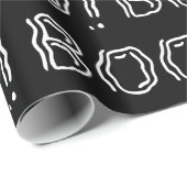 Ghomajorité Boo ! papier cadeau (Coin rond)