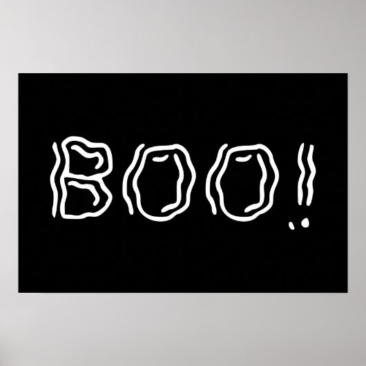 Ghomajorité Boo ! Poster (Devant)