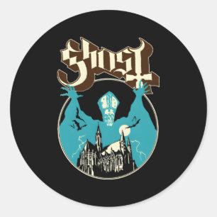 Ghost â€"Opus Ronde Sticker