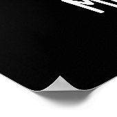 Ghost Ahead maakt mijn dag grappig Ghost Pun Dark  Poster (Hoek)