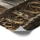 Ghost Antiek Boeken Bibliotheek Poster (Hoek)