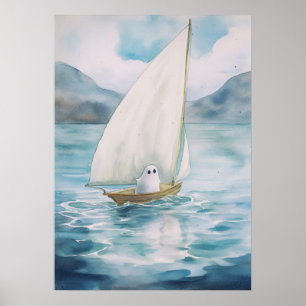 Ghost Art: Zeilen Poster