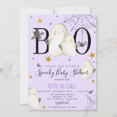 Ghost Baby shower Uitnodiging (Voorkant)