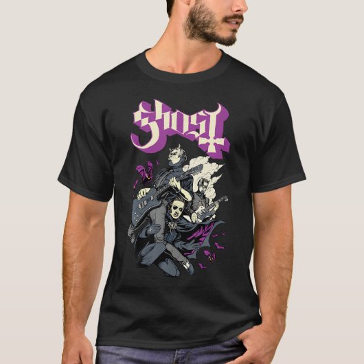 Ghost Bats en Band T-shirt (Voorkant)