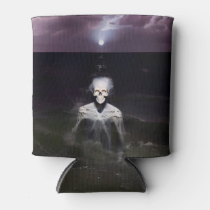 Ghost bij Zee - olieverfschilderij Blikjeskoeler