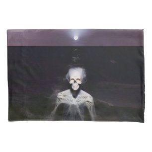 Ghost bij Zee - olieverfschilderij Kussensloop