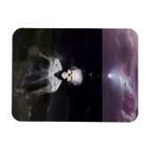 Ghost bij Zee - olieverfschilderij Magneet (Horizontaal)