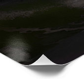 Ghost bij Zee - olieverfschilderij Perfect Poster (Hoek)