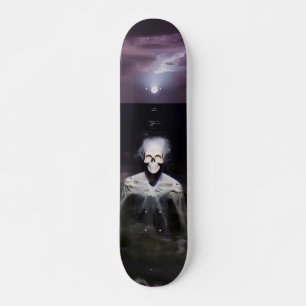 Ghost bij Zee - olieverfschilderij Skateboard