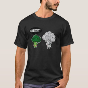 Ghost Biologisch Voedsel Herbivoor Plantaardige Gr T-shirt